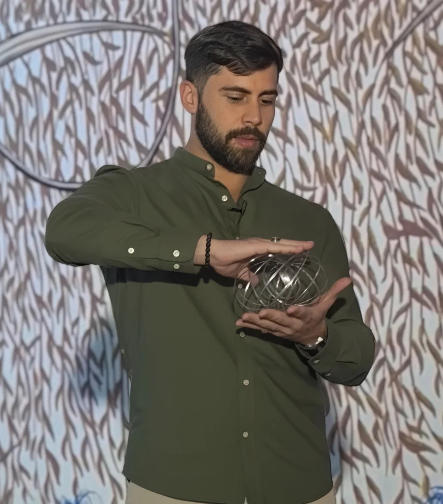 Tiago Braga, que conduz o Curso
